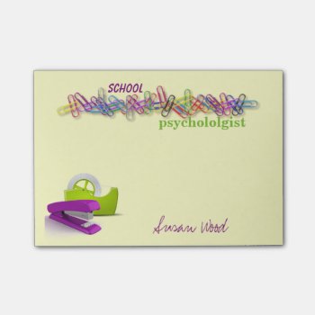 Custom Office-themed School Psychologist Notes by schoolpsychdesigns at Zazzle