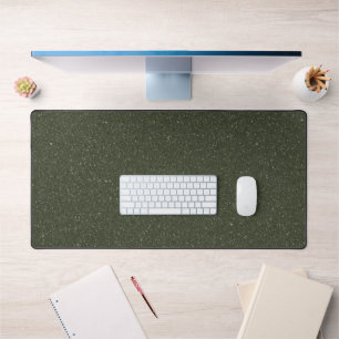 Custom Olive Green Desk Mat - Sleek & Modern