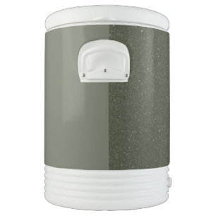 Custom Olive Split Texture Cooler 0.5 Gal