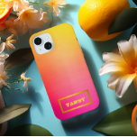 Custom Ombre Pink to Yellow  Samsung Galaxy S22 Case<br><div class="desc">Make a statement with our Custom Ombre Pink to Orange Samsung 22 Case from the Exotic Tropical Punch Series. This lively case boasts a vivid transition from a radiant orange to a deep pink hue, capturing the essence of a tropical paradise. Perfect for those who love to personalize their gadgets,...</div>