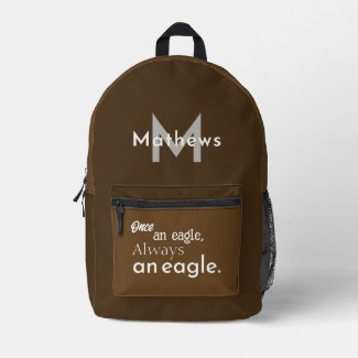 Custom Once an Eagle, Always an Eagle. Dark Brown