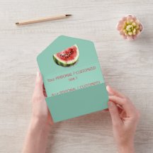 Custom ONE IN A MELON Summer Party Birthday Girl