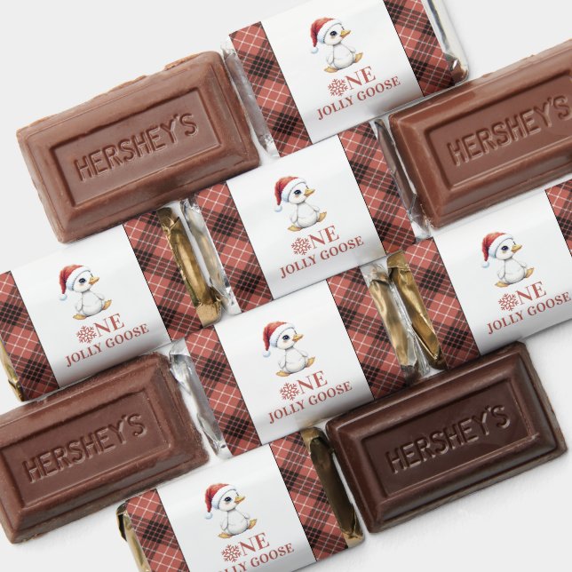 Custom One Jolly Goose December First Birthday Hershey's Miniatures (Assorted)