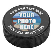 Custom One of a Kind Personalized Hockey Puck Custom One of a Kind Personalized Hockey Puck