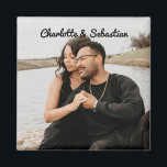 Custom One Of A Kind Personalized Photo Magnet<br><div class="desc">Add your own photos or art and text -  unique customized personalized magnet from Ricaso</div>