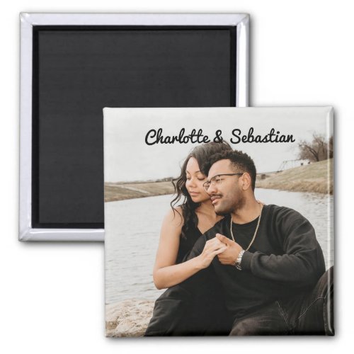 Custom One Of A Kind Personalized Photo Magnet
