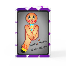 Custom Oooh, Do Not Eat Me Gingerbread Man