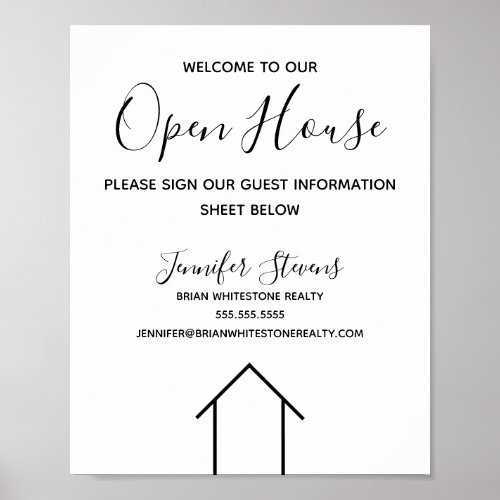 Custom Open House Real Estate Company  Poster