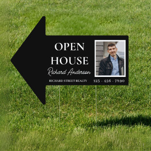 Custom Open House Real Estate Marketing Yard Sign