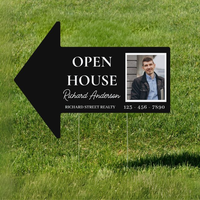Custom Open House Real Estate Marketing Yard Sign (Creator Uploaded)