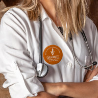 Custom Orange Veterinary School Graduation Party