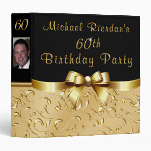 Custom Order Any Year Birthday Photo Album Binder