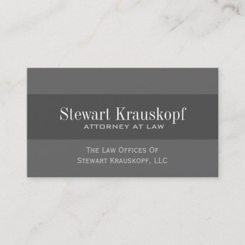 Custom Order - Attorney Business Cards