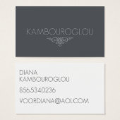 Custom Order for Diana K. (Front & Back)