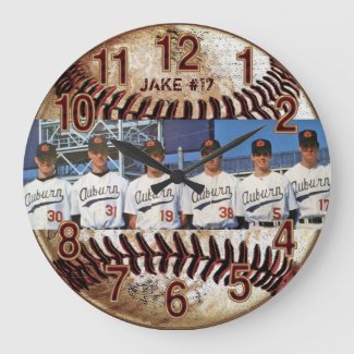 Custom Order for Jean Baseball Clock with Photo