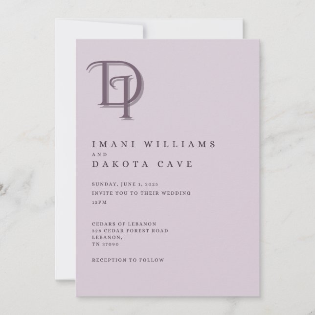 Custom Order Imani & Dakota Holiday Card (Front)