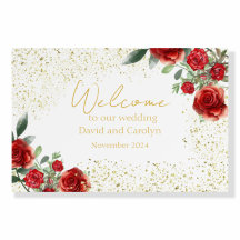 Custom Order Welcome to Our Wedding Sign