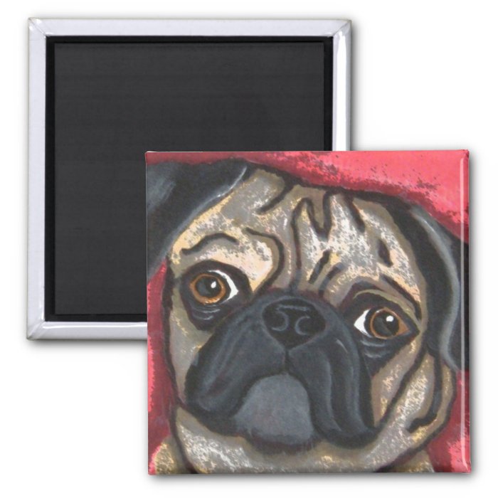 Custom Original Pug Magnet