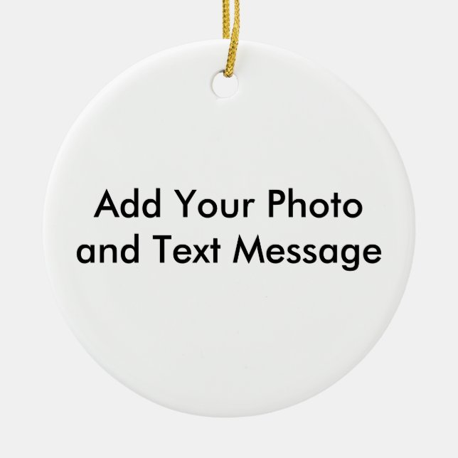 Custom Ornament (Front)