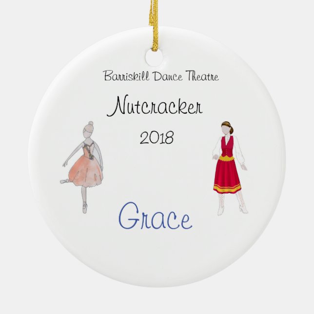 Custom Ornament for Kate M. (Back)