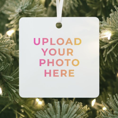 Custom Ornament | Photo, Name & Family Keepsake