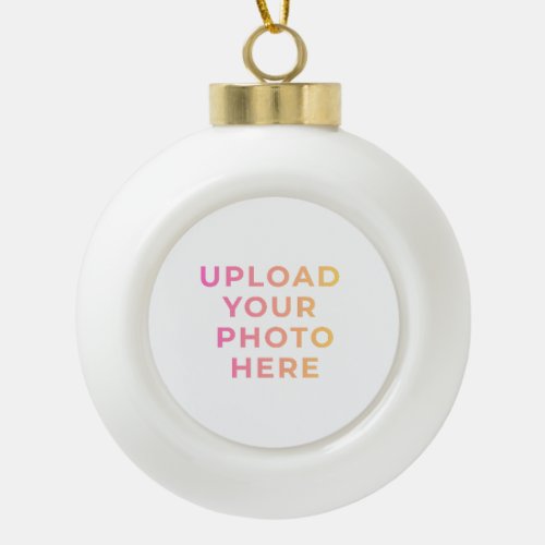 Custom Ornament | Photo, Name & Family Keepsake