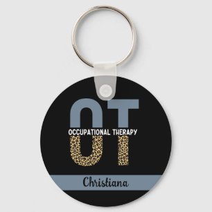 Custom OT Occupation Therapy OT Student gifts Keychain