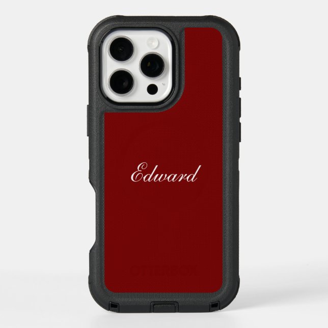 Custom OtterBox Apple iPhone X Defender Series Cas (Back)