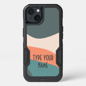 Custom Otterbox Iphone 13 Commuter Series Case by MushiStore at Zazzle