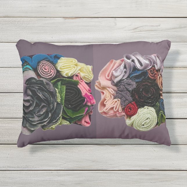 Custom Outdoor Accent Pillow 16" x 12" (Front)