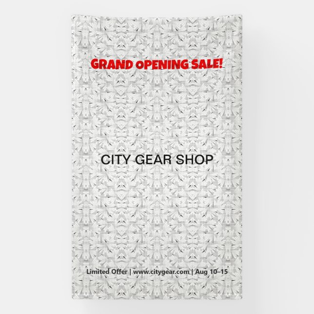 Custom Outdoor Vinyl Banners • Full Color (Vertical)