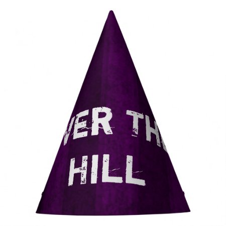 Custom Over The Hill Birthday Party Hat