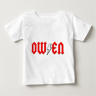 custom OWEN rock and roll shirt