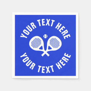 Custom padel tennis napkins
