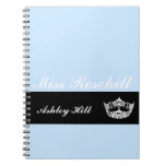 Custom Pageant Crown Notebook at Zazzle