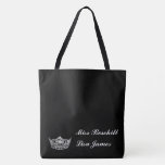 Custom Pageant Title Tote Bag at Zazzle