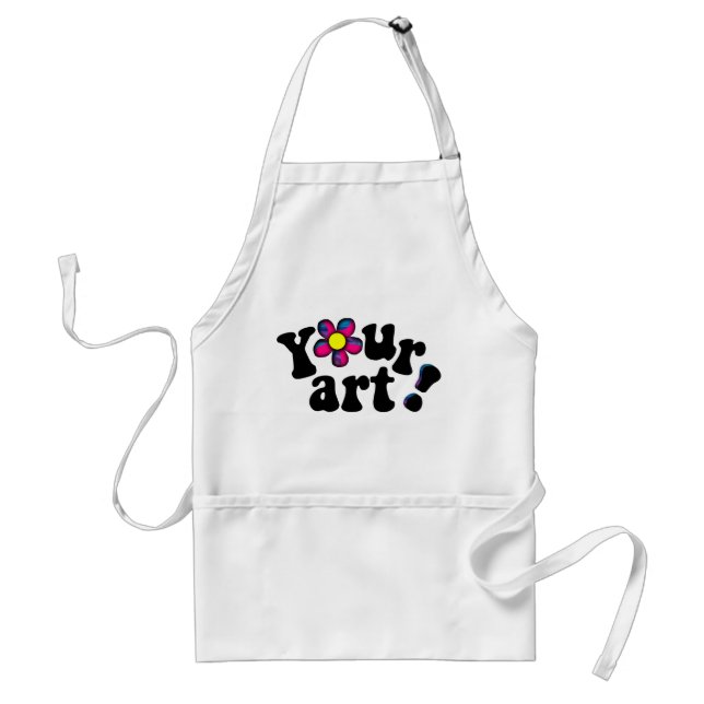 Custom Painter's Art Smock Adult Apron (Front)