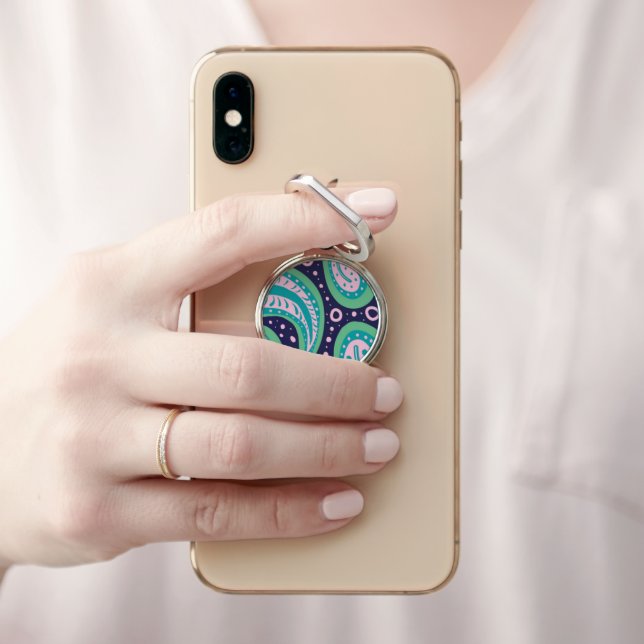 Custom Paisley Ring Holder (In Situ)