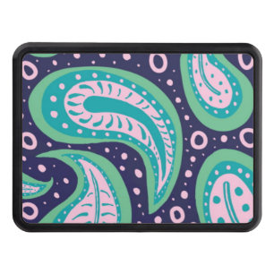 Custom Paisley Trailer Hitch Cover