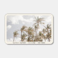 Custom Palm Tree Beach Wedding Favor Matches | Zazzle
