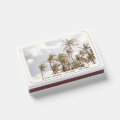 Custom Palm Tree Beach Wedding Favor Matches | Zazzle