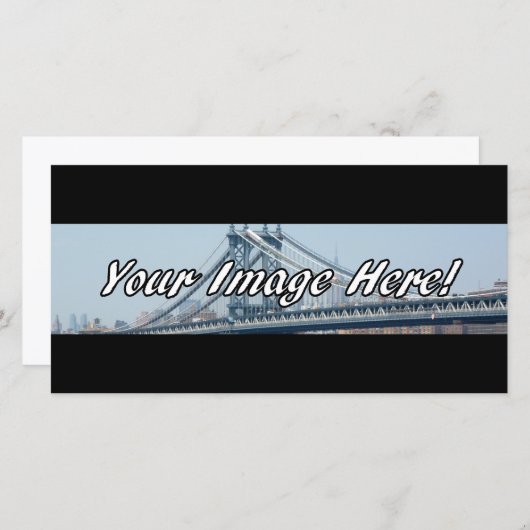 Custom Panorama Photo Cards (Front/Back)