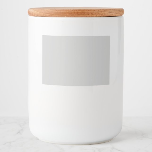 Custom Pantry Food Labels | Minimal Kitchen Style (Front)
