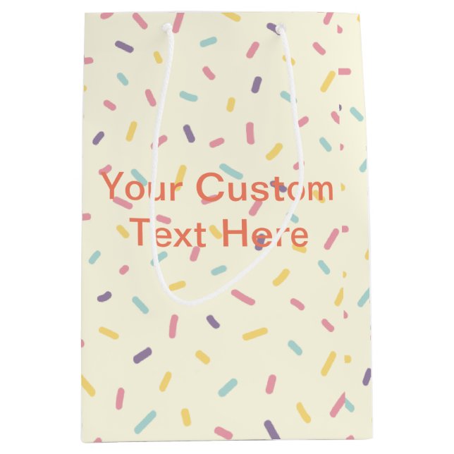 Custom Paper Bag, Paper Gift Bag Customizable (Front)