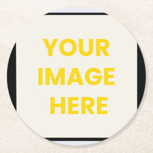 Custom Paper Coasters   Personalized & Bulk