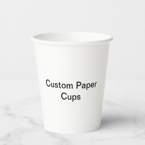 Custom Paper Cups