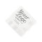 Custom Paper Napkins with Logo & Promotional Text