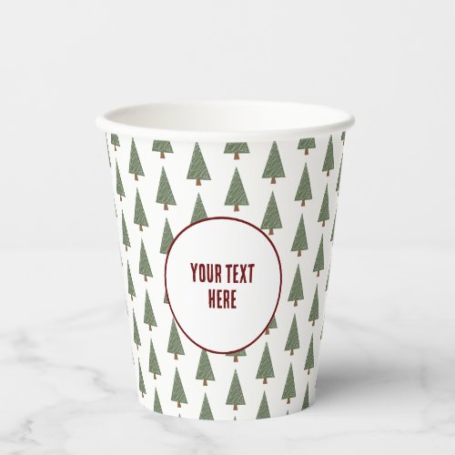 Custom paper party cups for the Holiday season
