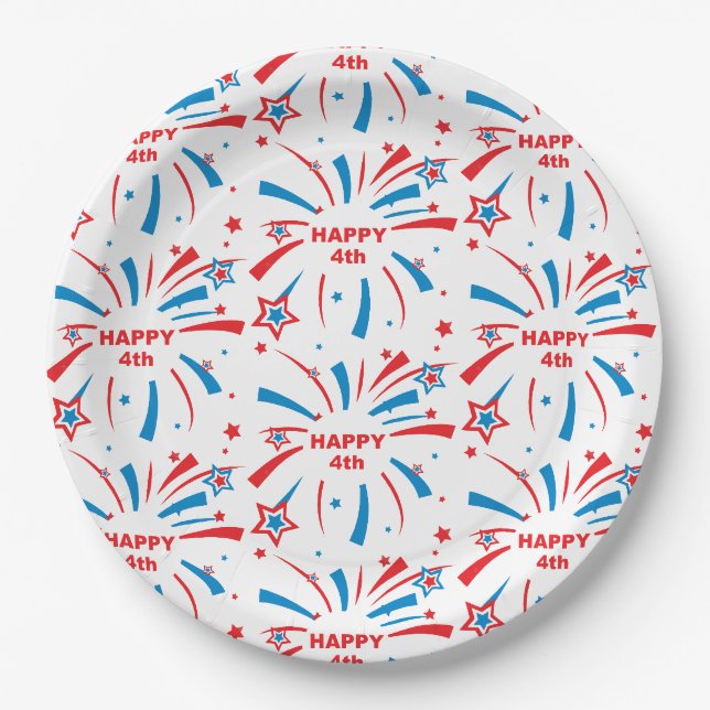 Custom Paper Plates 9" (Front)