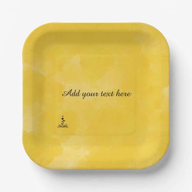 Custom Paper Plates for Every Party Theme (Front)